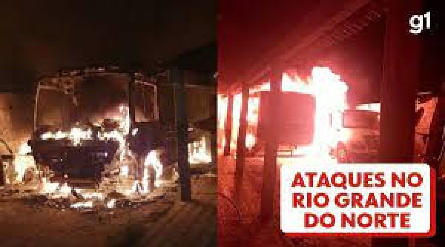 Cidades do RN sofrem ataques na madrugada; Fórum, lojas e carros públicos são atacados