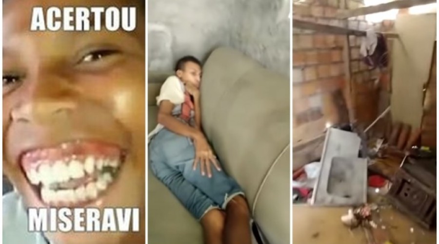 Assista ao Vídeo: ‘Acertou miseravi’: garoto do meme é abandonado pela mãe e vive em situação de miséria