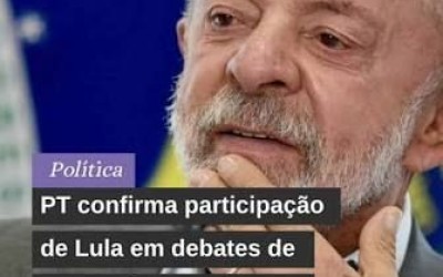 Lula confirma participação em debates no segundo turno