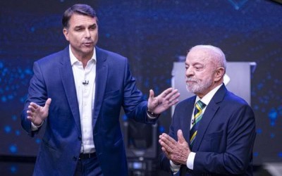 Indecisos reprovam “postura violenta” de Flávio Bolsonaro em debate…