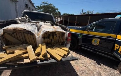 Dois homens são presos com 355 kg de maconha na BR-135, em Peritoró