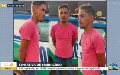 Açailândia: Suspeito de tentar matar mulher com facada na nuca no Maranhão é preso em Goiás
