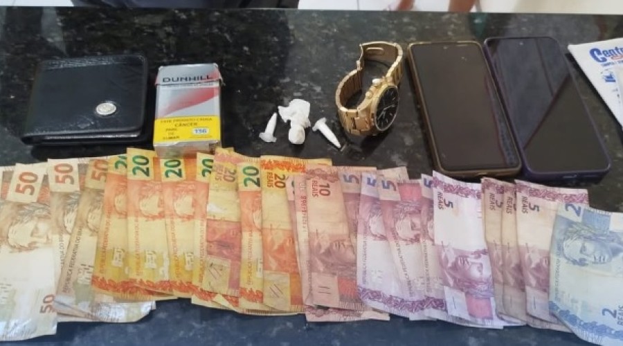 Caxias: Motorista é detido com drogas no bairro Teso Duro