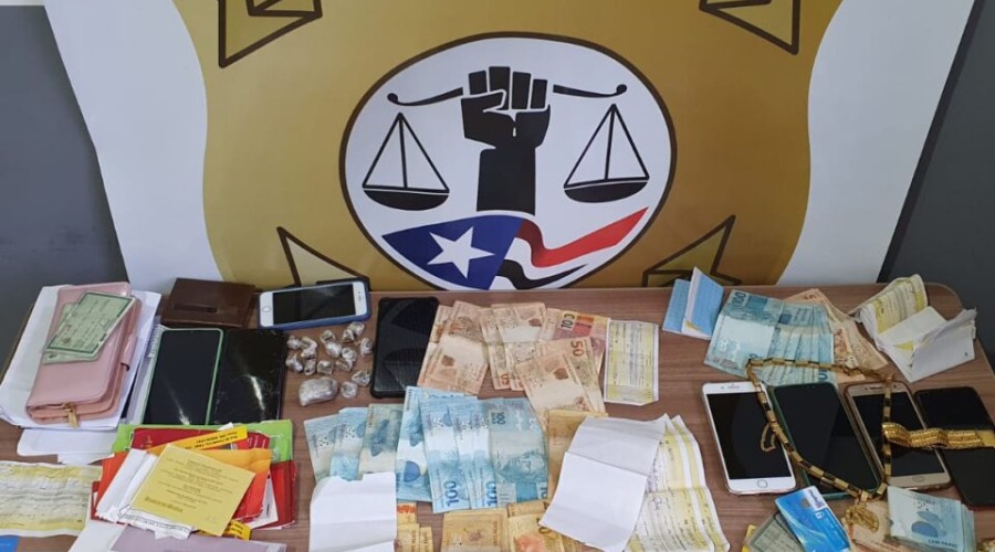 MARANHÃO: Polícia Civil prende cinco pessoas acusadas de agiotagem e tráfico de drogas