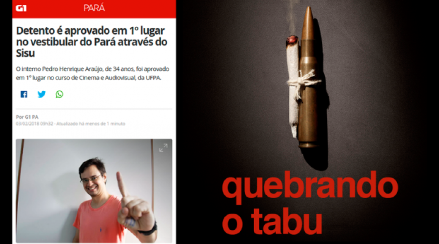 Rede Globo e Quebrando o Tabu enaltecem pedófilo condenado por estupro por ter passado no vestibular