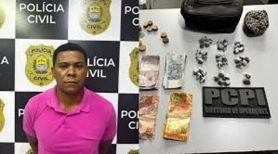 Foragido da Justiça do Maranhão é preso em Teresina