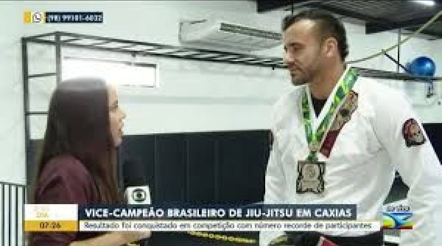 É de Caxias: Maranhense conquista medalha no Brasileiro de Jiu-Jitsu