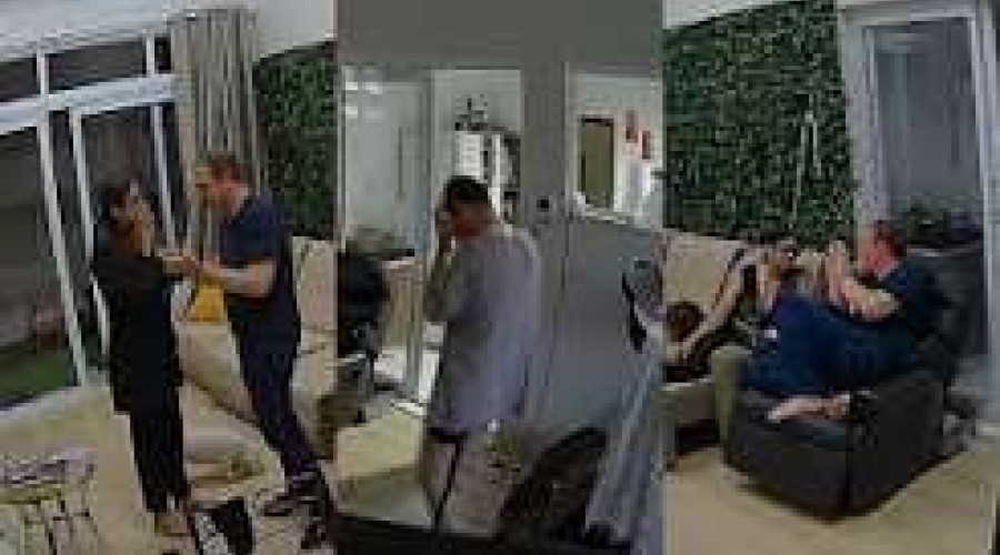 Vídeo: câmera registra antes e depois de engenheiro matar mulher e esfaquear filha