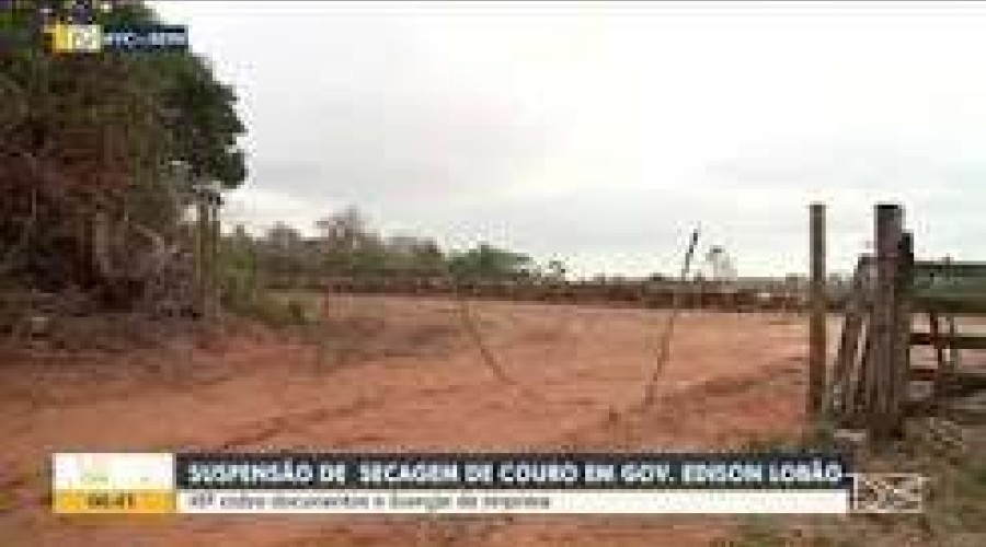 Moradores de Governador Edison Lobão sofrem com forte odor de couro
