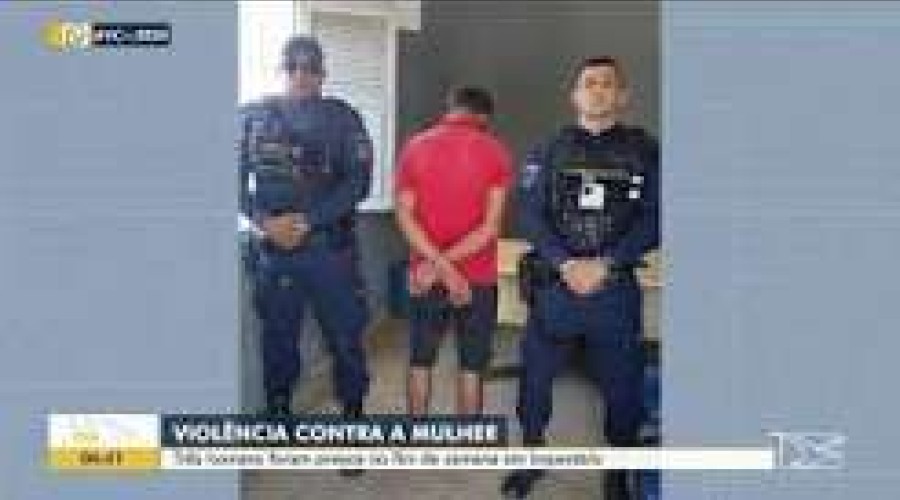 Três homens são presos por violência contra a mulher em Imperatriz