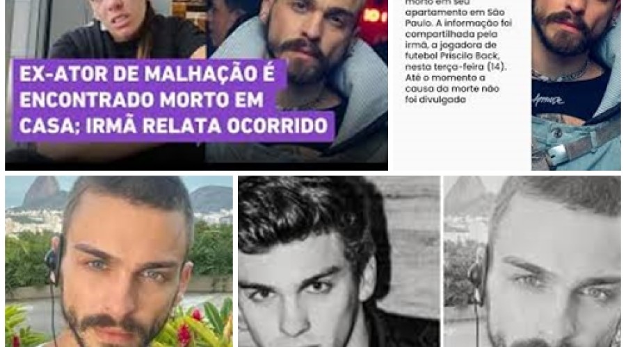 Ator de 'Malhação' é encontrado morto em apartamento