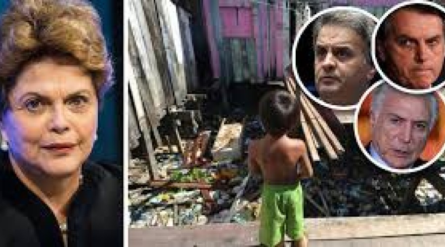 Extrema pobreza dispara no Brasil após golpe de estado contra Dilma