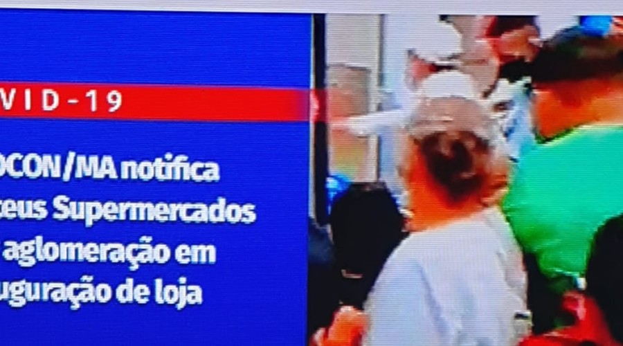 PROCON notifica rede de supermercados por aglomeração durante inauguração de loja