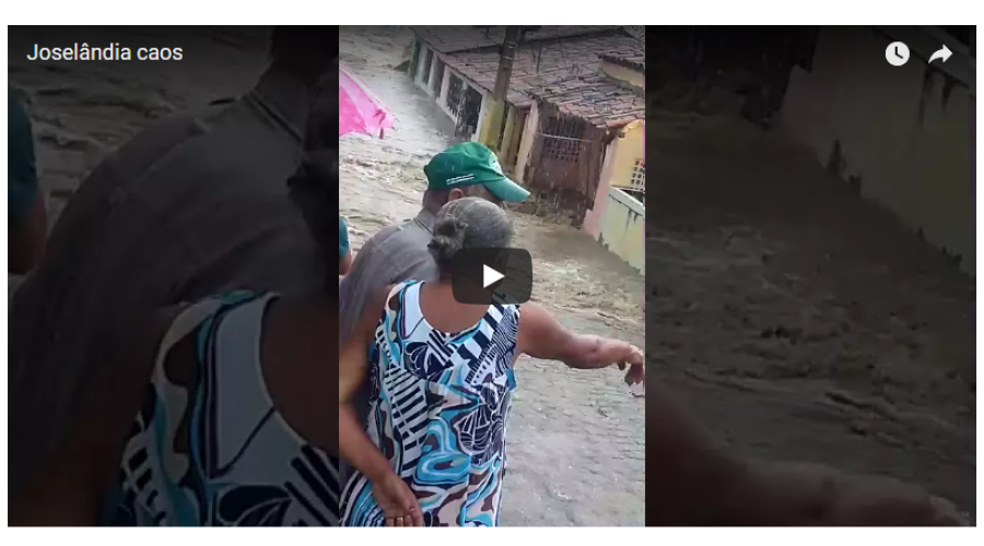 Assista ao Vídeo: Cratera enorme abre entre Presidente Dutra e Dom Pedro e chuvas causam estragos em Joselândia