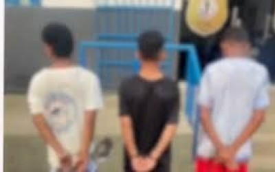 Assalto em Caxias: Trio de menores é apreendido pelo Esquadrão Águia
