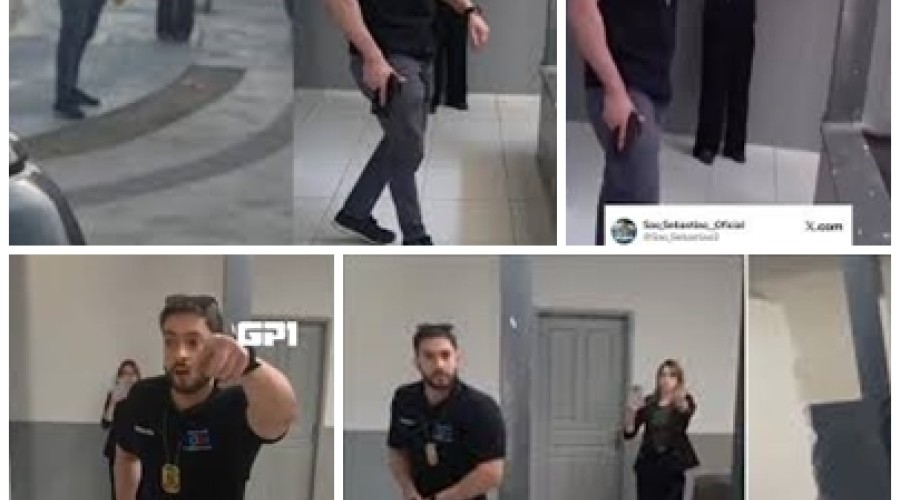 VÍDEO: Médico do CAPS saca arma para advogado dentro de delegacia no Maranhão