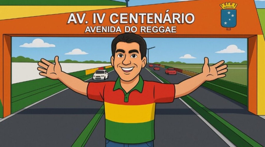 Braide vira “pai” de obra inaugurada por Roseana e Quarto Centenário vira “Avenida do Reggae”