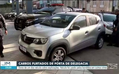 Outro carro também foi furtado de pátio de delegacia em São Luís