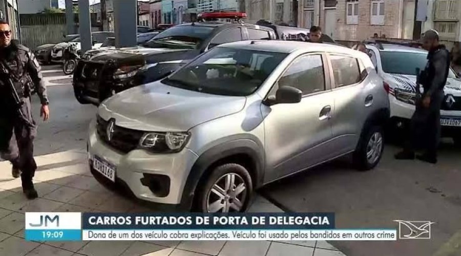 Outro carro também foi furtado de pátio de delegacia em São Luís