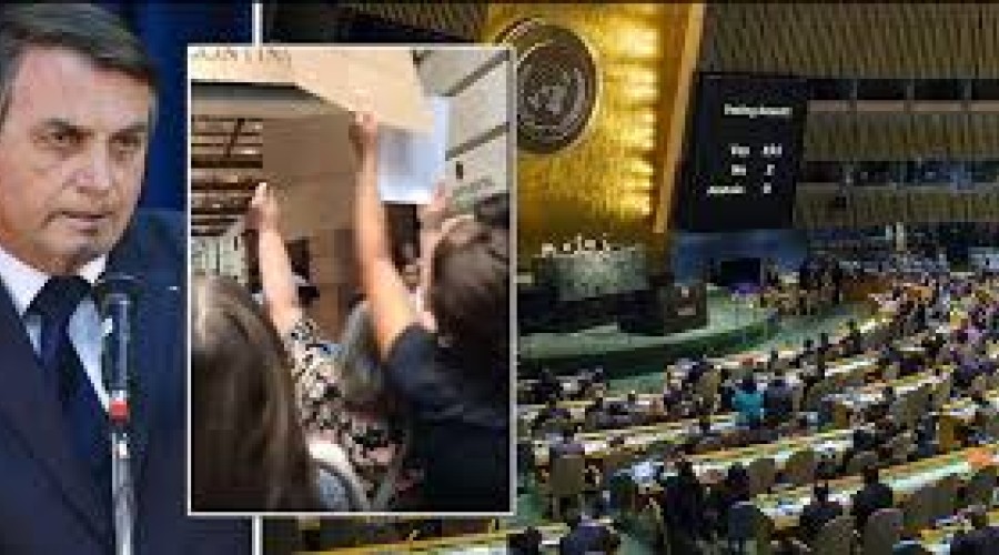 Com Bolsonaro na ONU, Brasil viverá hoje o maior vexame diplomático de sua história