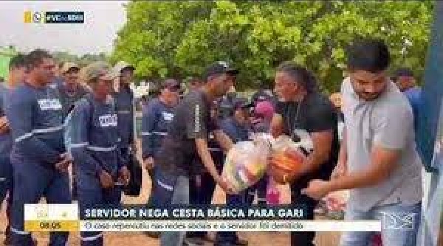 Santa Inês: Prefeitura demite servidor após negar cesta básica a gari