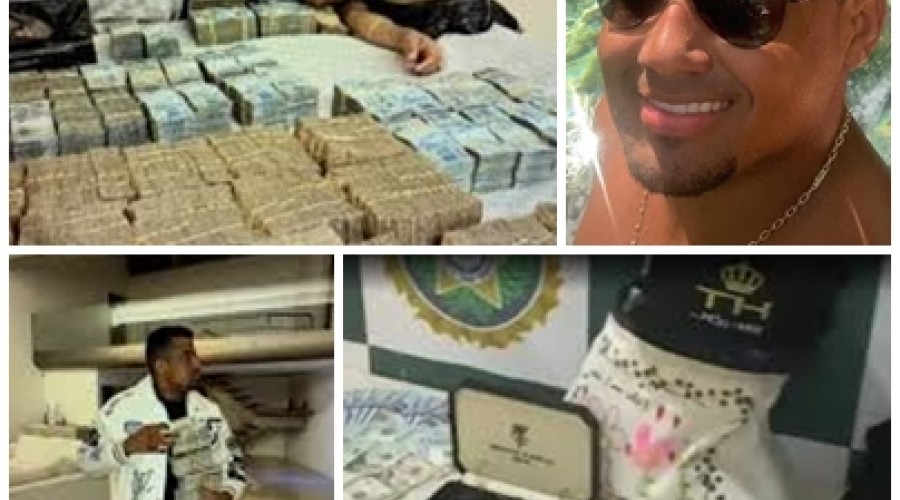 Cama de dinheiro: PF encontra fotos do Deputado estadual TH - Joias ostentando R$ 5 milhões em dinheiro