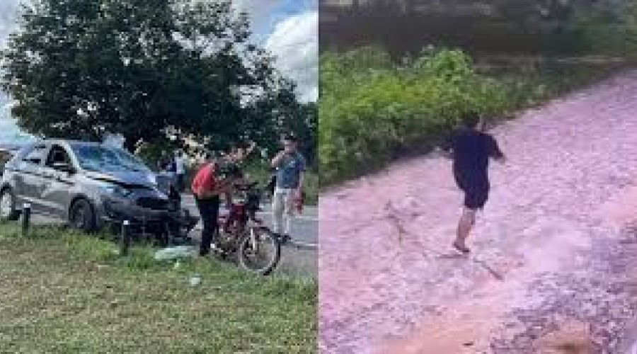 Vídeos flagram suspeito fugindo após atropelar e matar mulher na BR-226 em Timon