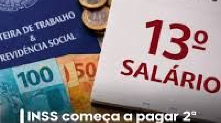 INSS começa hoje a pagar segunda parcela do 13º a aposentados e pensionistas