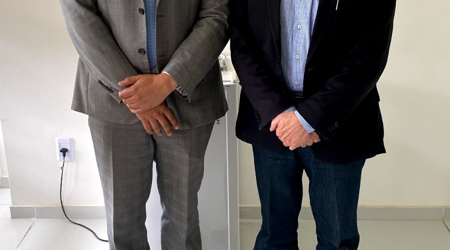 Deputado Paulo Marinho Júnior visita Reitor da UFMA, Natalino Salgado