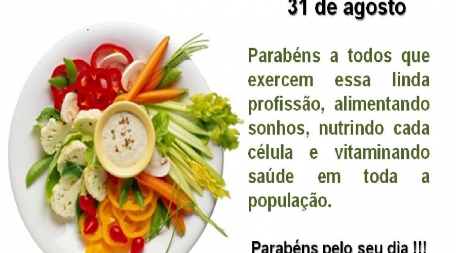 Hoje é dia de: Dia do Nutricionista
