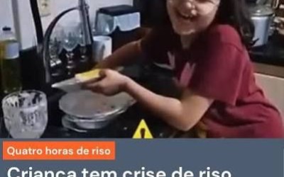 Criança tem 4 horas: crise de risos demorada, é levada a hospital e descobre condição