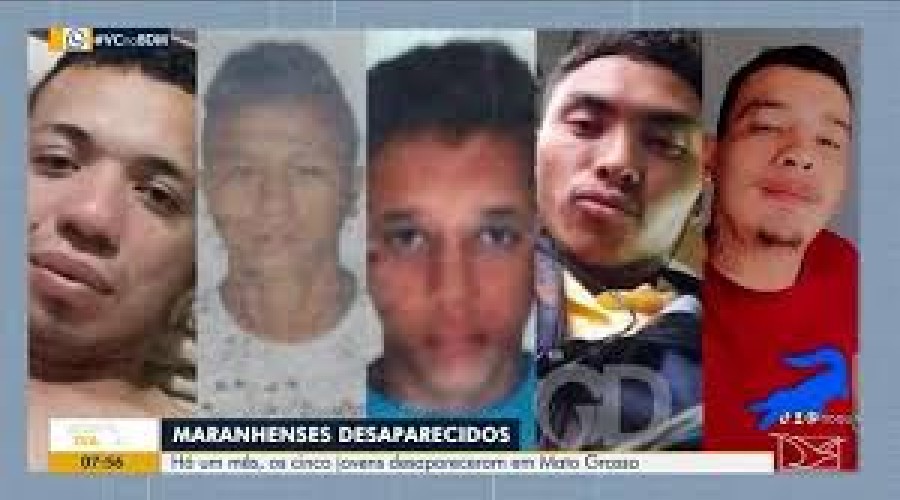Cinco maranhenses desaparecidos no MT foram submetidos ao “tribunal do crime”