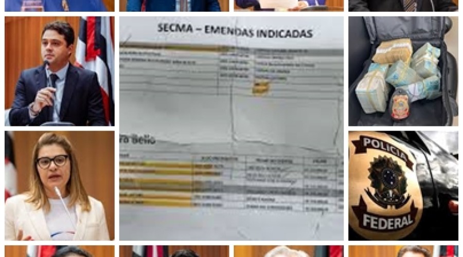 Dez deputados do MA têm nome listado em documento encontrado pela PF