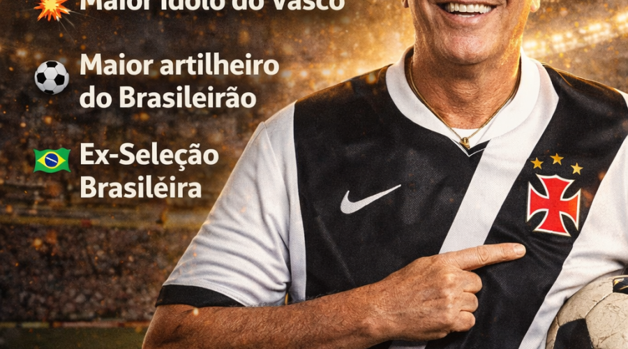 Hoje 13 vamos celebrar: ETERNO Roberto Dinamite - Falar de gol, história e paixão