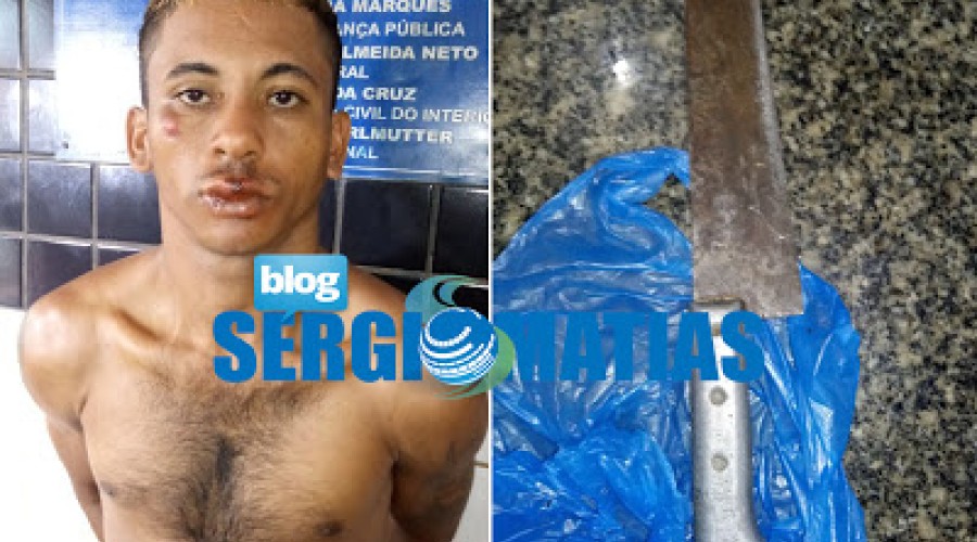 Suspeito de cometer assassinato na manhã desta segunda-feira (17) foi preso e confessou o crime