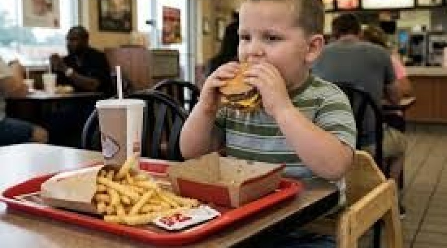 Obesidade infantil afeta quase 30% das crianças no estado