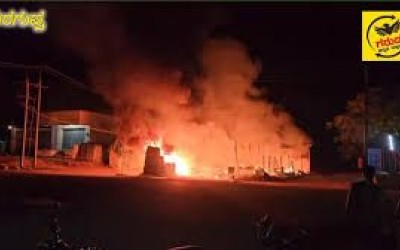Vídeo: Incêndio atinge pizzaria em Bacabal na noite de ontem