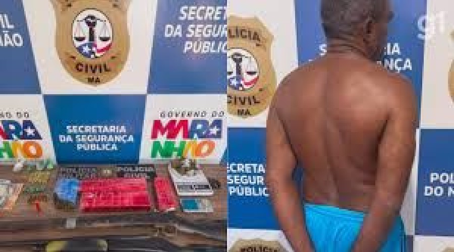 Operação prende três suspeitos e apreende submetralhadora e drogas em Cajapió