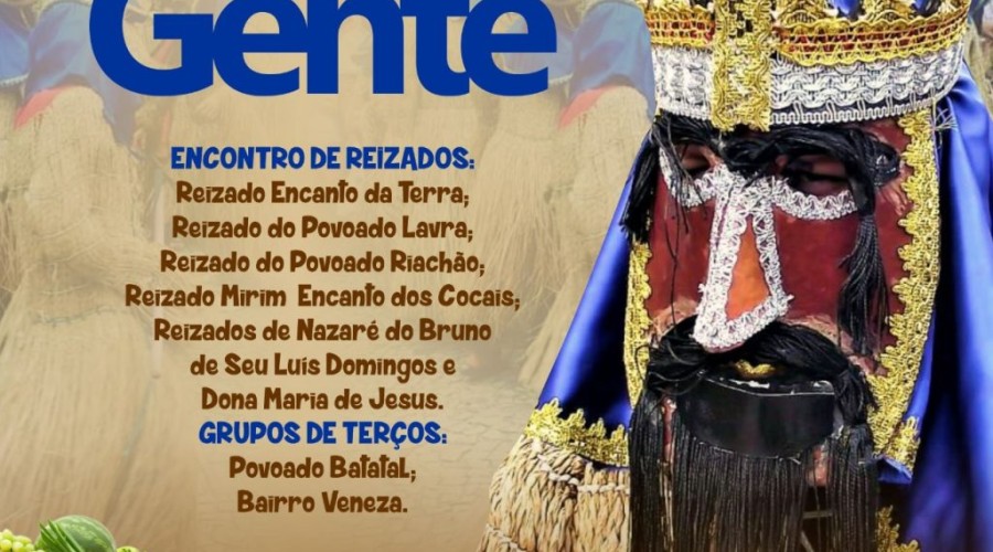 CULTURA – Prefeitura de Caxias realiza encontro de Reisado neste domingo (05) na Feirinha da Gente