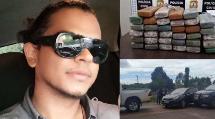 Filho de deputado estadual paraense é preso com 40 kg de maconha no Maranhão