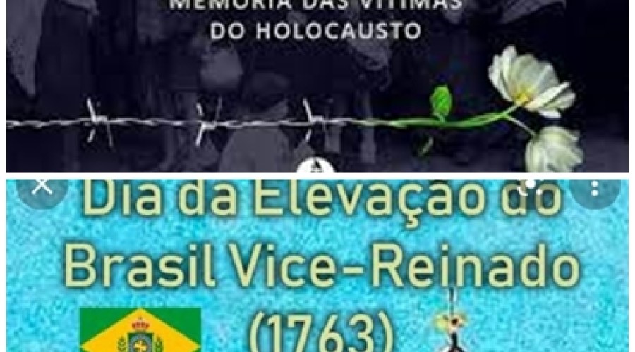 O que se comemora hoje quinta (27/01)