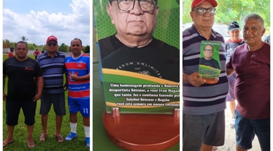 Ivan Magalhães recebe homenagem dos desportistas Sótense