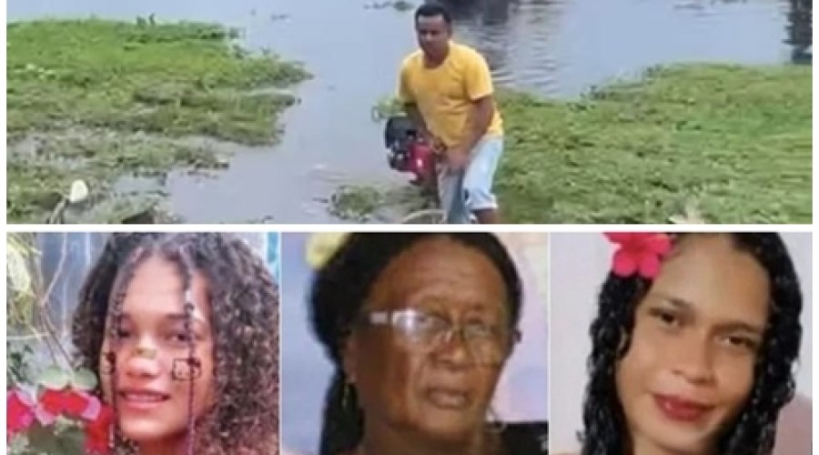 Vídeo: Três mulheres da mesma família morrem afogadas em Monção - MA. Uma delas estava grávida
