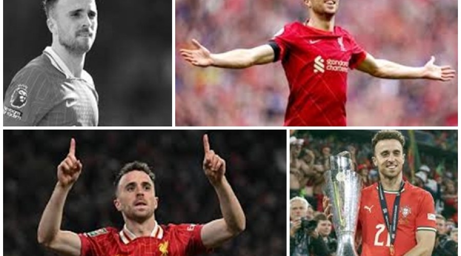 Jogador Diogo Jota, da Seleção de Portugal, morre em acidente de carro