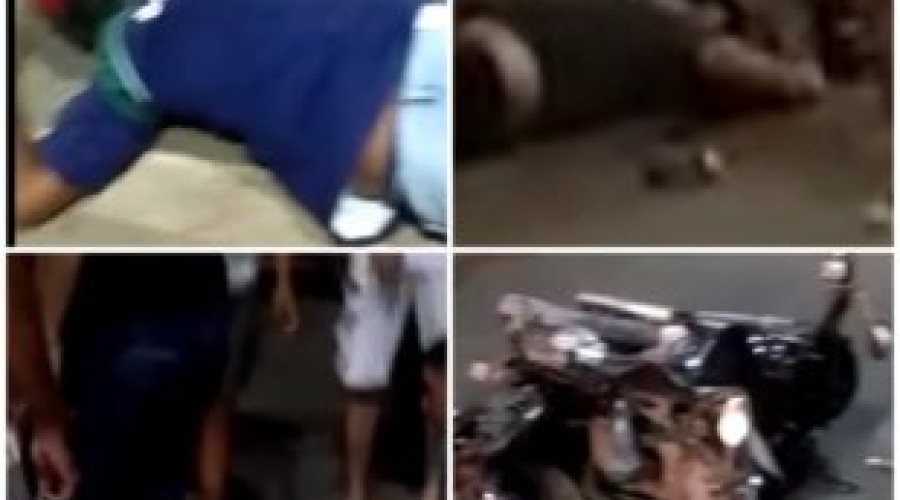Assista ao Vídeo:  Urgente! Hilux atropela e deixa três motoqueiros feridos na Cohab