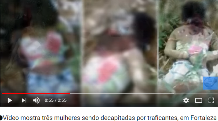 ASSISTA AO VíDEO: Bombeiros encontram corpos de mulheres decapitadas em Fortaleza