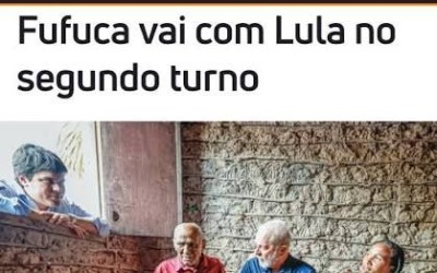 Fufuca vai com Lula no segundo turno