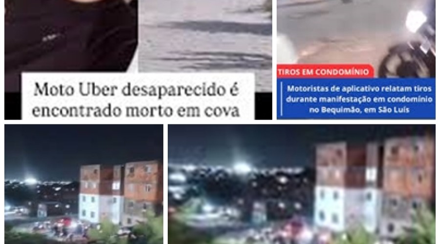 VÍDEO: Tiroteio durante protesto devido a morte de motociclistas encontrado em cova rasa no Bequimão, em; São Luís