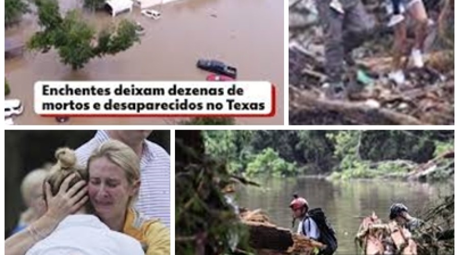 Buscas por 27 meninas desaparecidas após enchente no Texas seguem neste domingo; incidente deixa mais de 50 mortos