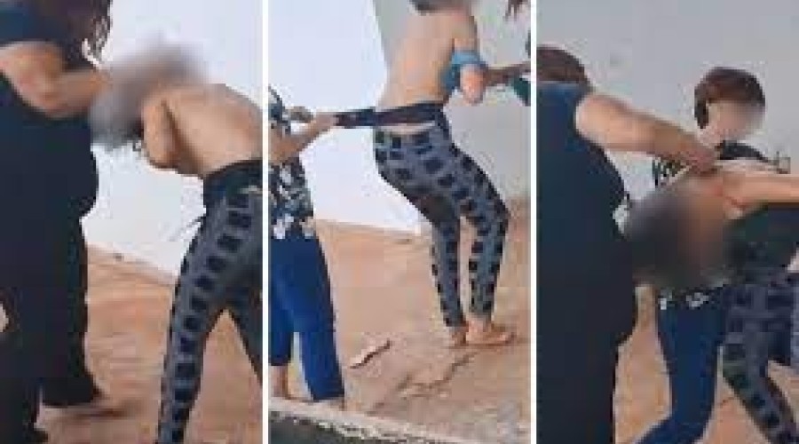 Mãe de aluna deixada seminua após ser agredida viu violência do lado de fora da escola: 'Não consegui salvar minha filha'